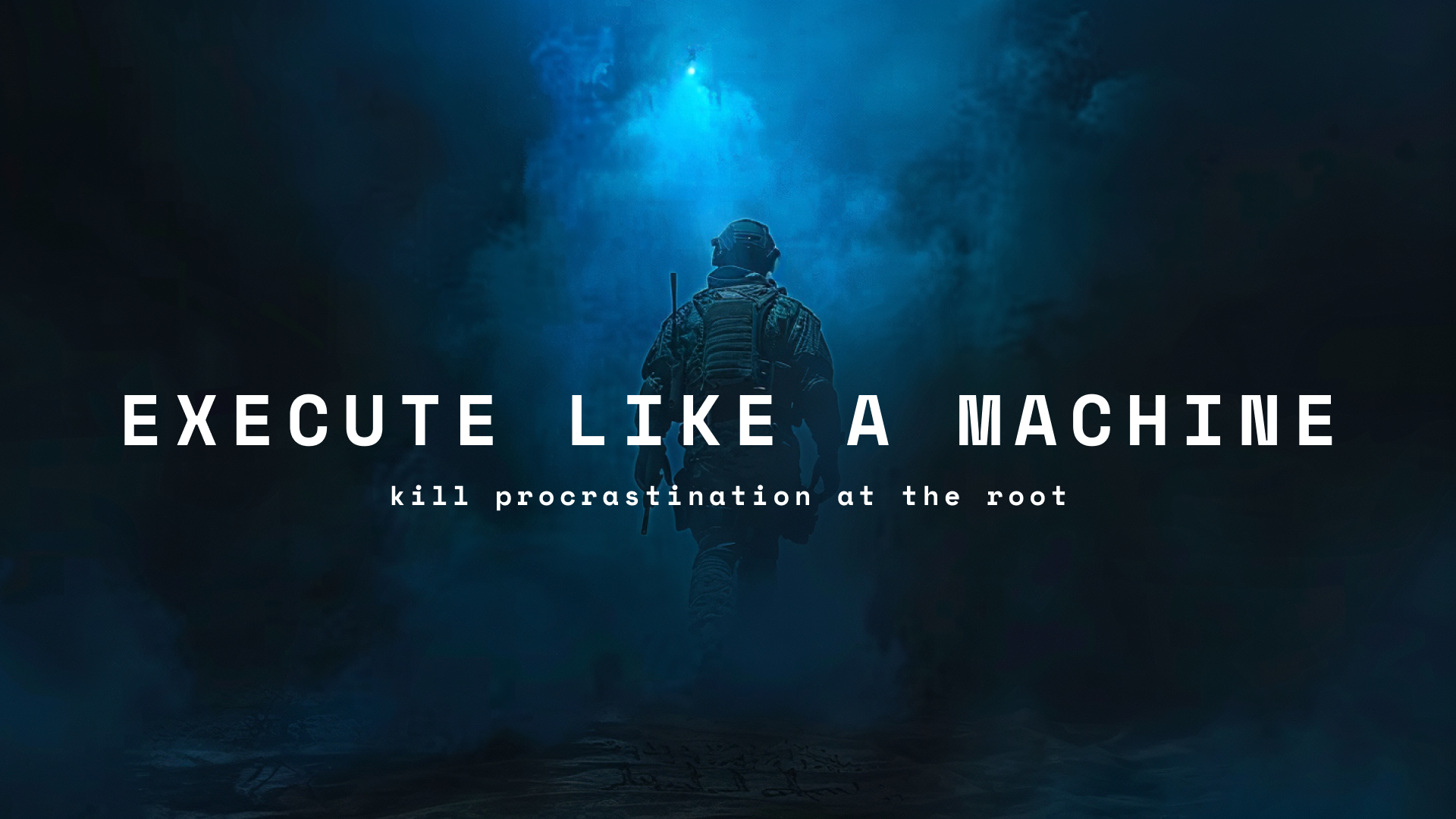 The Operator's Playbook